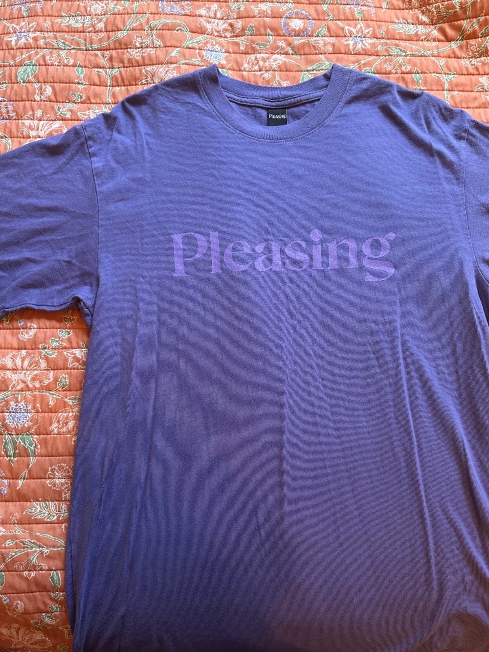 Pleasing Pollinators purple shirt!
